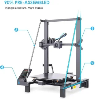 Wildor® 3D Printer - Desktop FDM 3D-printer