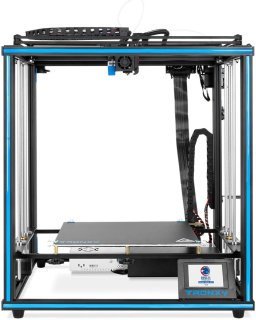 De X5SA 2E 3D Printer Bouwpakket Blauw in één oogopslag
