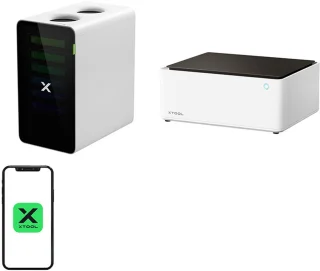 Xtool M1 10W Lasergraveermachine Met Safetypro Rookafzuiger