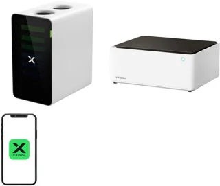 Xtool M1 10W Lasergraveermachine Met Safetypro Rookafzuiger