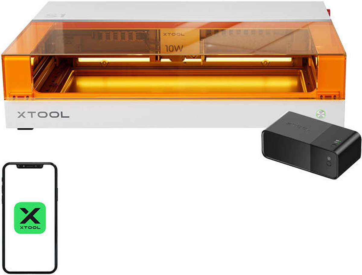 Xtool S1 2in1 Lasergraveermachine 40W Basic