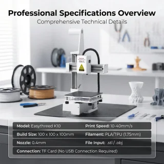 Wat vinden we goed aan de Zolara K10 3D-printer