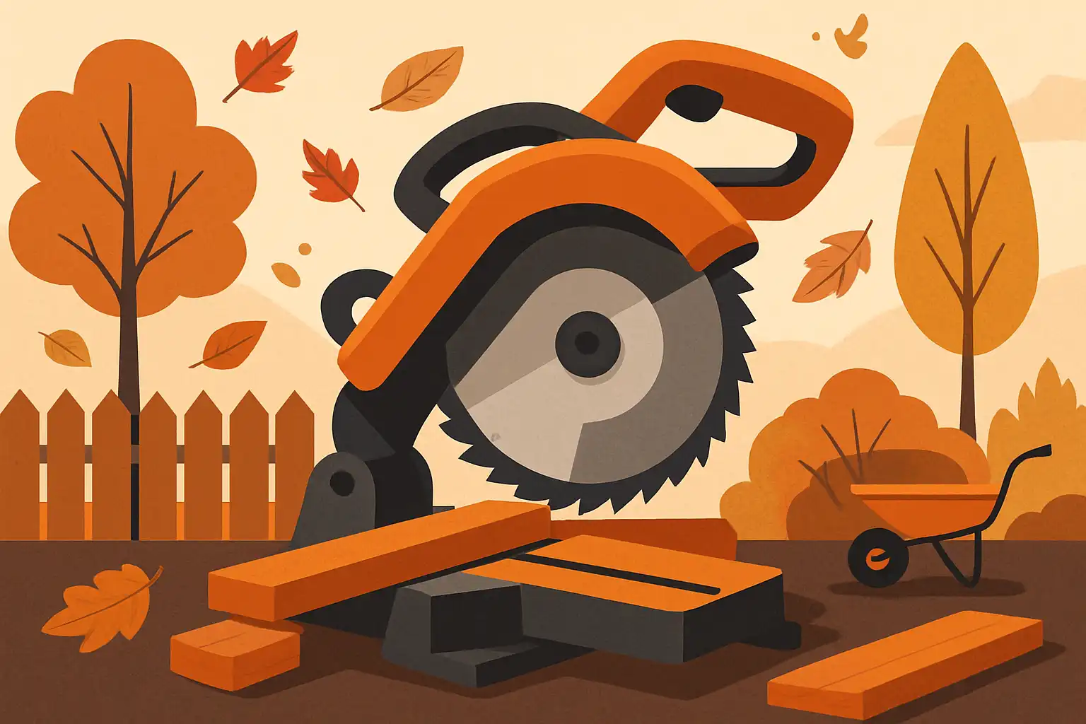 Herfstklussen met je afkortzaag: 5 projecten om je huis en tuin winterklaar te maken