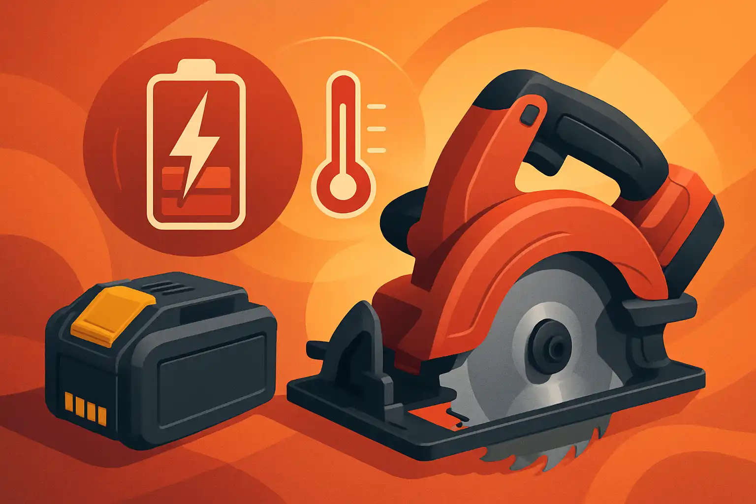 Maximale power uit je accu-afkortzaag: zo beheer je batterijen, laadcycli en temperatuur als een pro