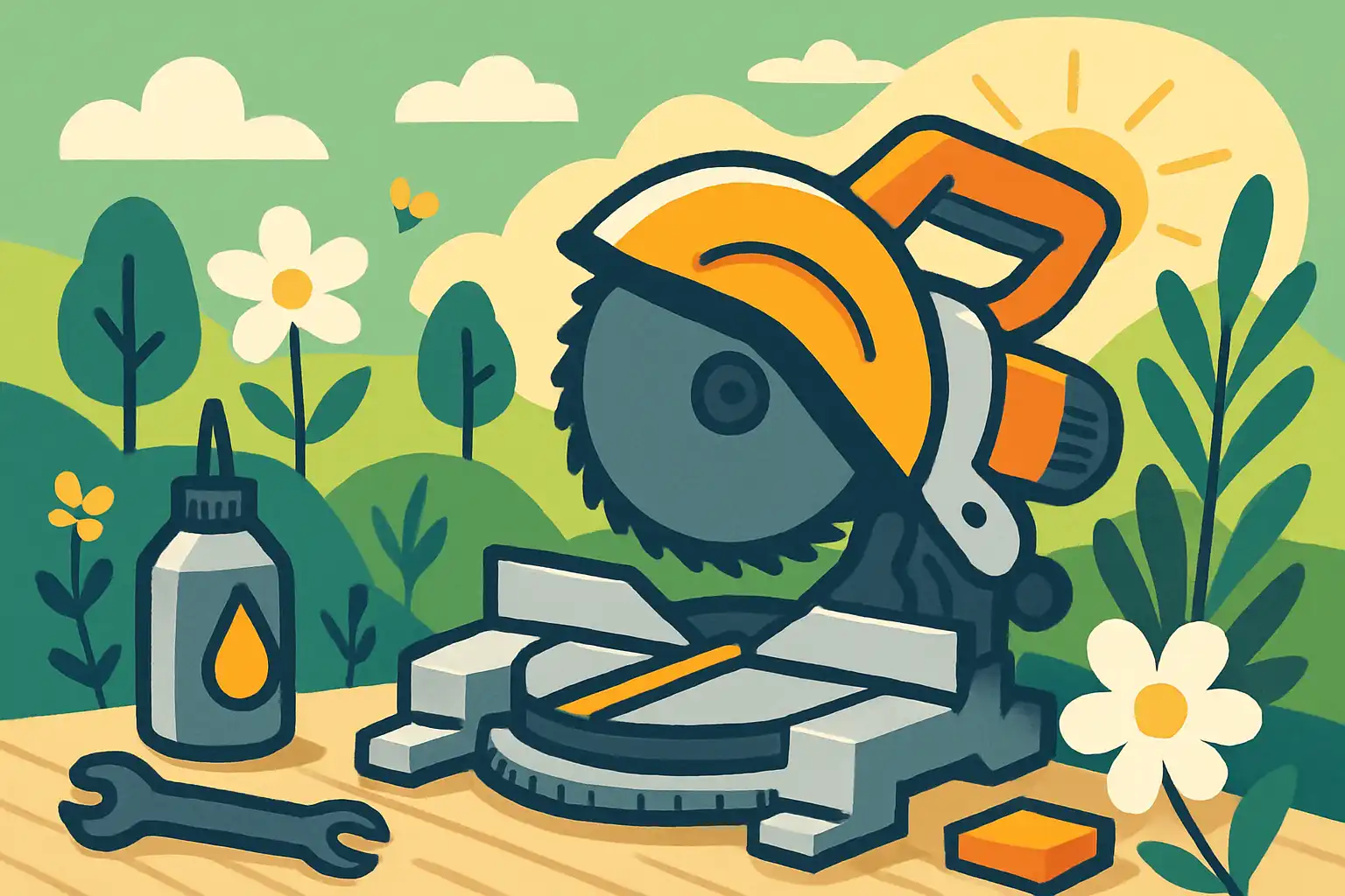 Voorjaarsscan: zo breng je je afkortzaag na de winter weer in topconditie