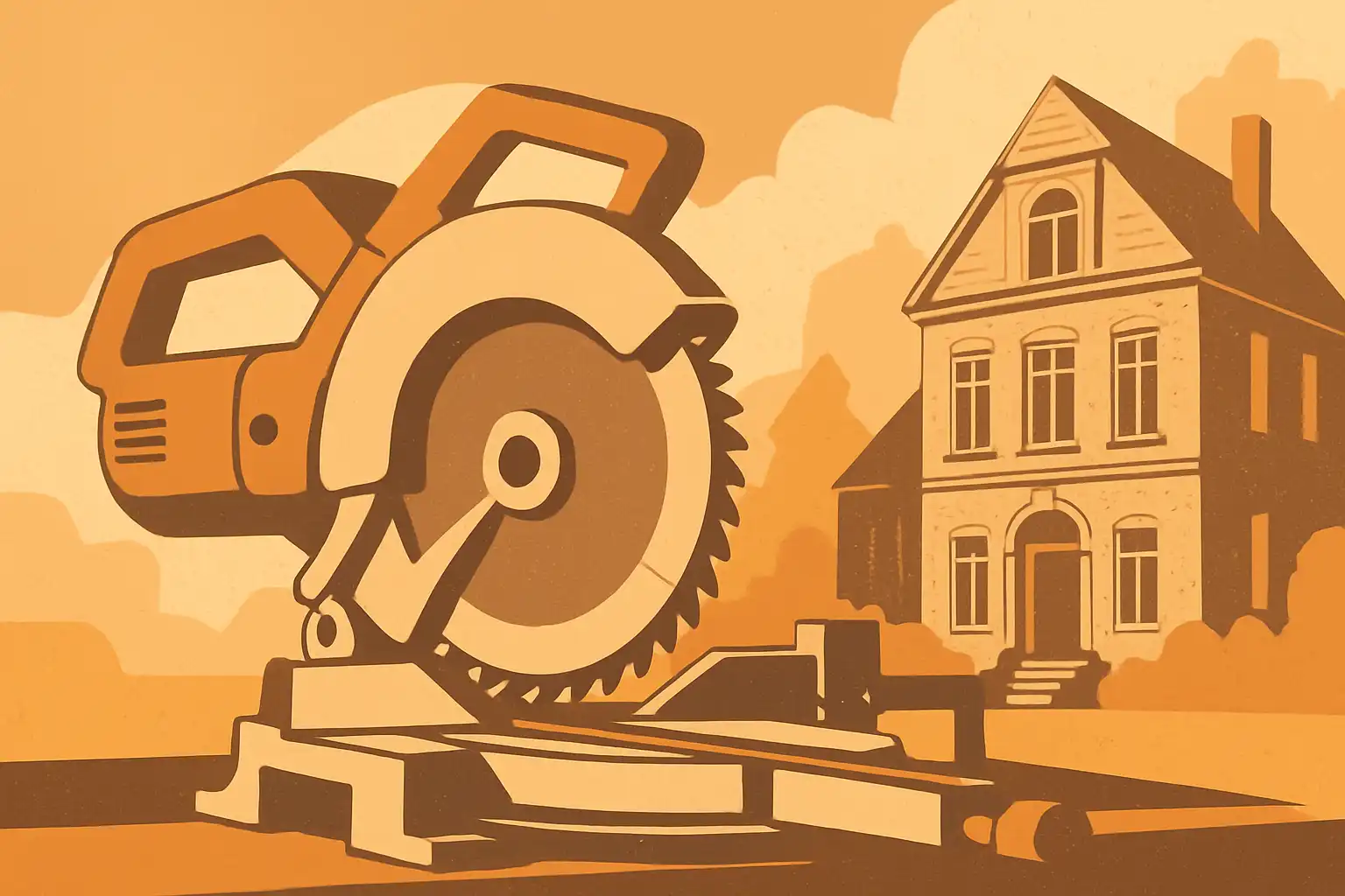 Zo gebruik je je afkortzaag bij renovatie van monumentale huizen zonder karakter te verliezen