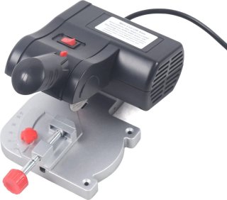 De Mini Afkortzaag 4500 RPM - Cirkelzaag voor Hout en Metaal - Verstelbaar van 0 tot 45 Graden in één oogopslag