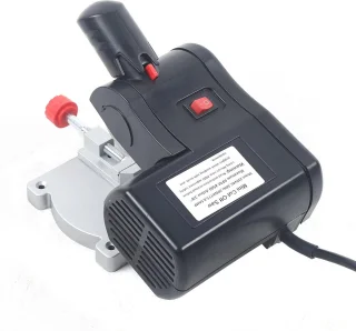 Mini Afkortzaag 4500 RPM - Cirkelzaag voor Hout en Metaal - Verstelbaar van 0 tot 45 Graden