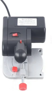 Mini Afkortzaag 4500 RPM - Cirkelzaag voor Hout en Metaal - Verstelbaar van 0 tot 45 Graden