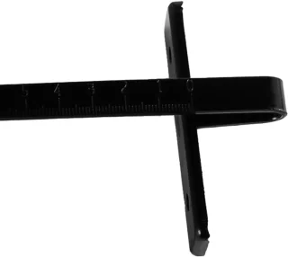 JHubers Goods - Cirkelzaaggeleiderail voor elektrische cirkelzagen 24x8cm - Met dieptemeter en meetschaal