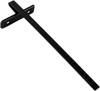 JHubers Goods - Cirkelzaaggeleiderail voor elektrische cirkelzagen 24x8cm - Met dieptemeter en meetschaal