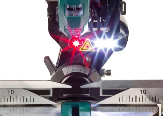Krachtige Afkortzaag met Laser en LED - 2000W - Ø216MM
