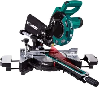 Krachtige Afkortzaag met Laser en LED - 2000W - Ø216MM