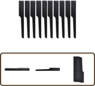 Wat vinden we goed aan de Zaagbladenset 10-delig - 24T & 32T - 9 cm zwart Zaagbladen Set - Reciprozaag Bladen - Zaagblad Set - Zaagbladen Kopen - Hout Zagen