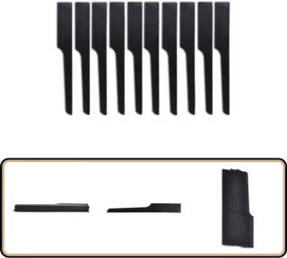 Zaagbladenset 10-delig - 24T & 32T - 9 cm zwart Zaagbladen Set - Reciprozaag Bladen - Zaagblad Set - Zaagbladen Kopen - Hout Zagen