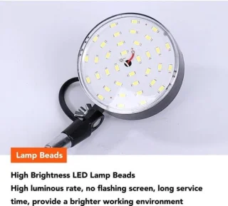 1500lm LED machine licht met flexibele zwanenhals en magnetische basis