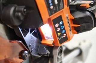 AEG Afkortzaagmachine 2x18V Ø254mm