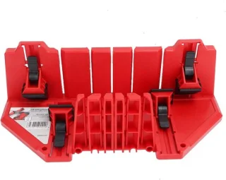 Afkorter hout - 35x15x12 cm - rood