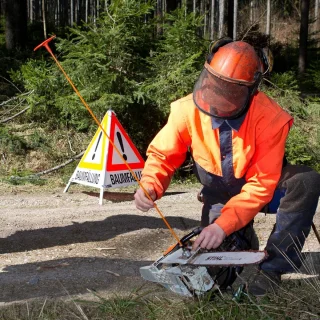 Afkortstok 50 cm - Zaaggeleider