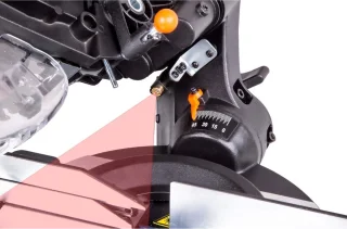 Afkortzaag 185 mm Met Onderstel En Laser