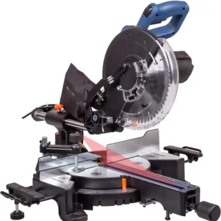 Afkortzaag 185 mm Met Onderstel En Laser