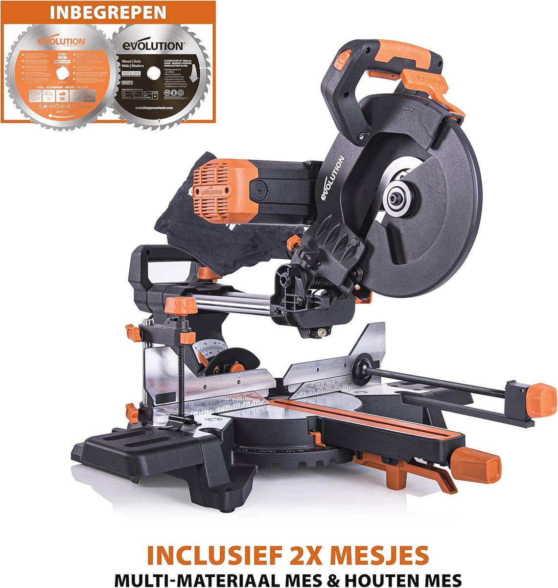 Wat vinden we goed aan de Afkortzaag 255 mm 2000W multifunctioneel