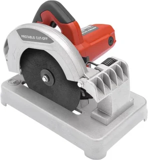 Afkortzaag elektrisch, 1200 W, 185 mm, staalsnijmachine, 1,6 meter snoer