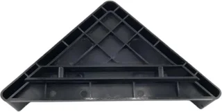Afkortzled houtbewerking precisie hoekgeleider 26 x 16 x 6 cm grijs