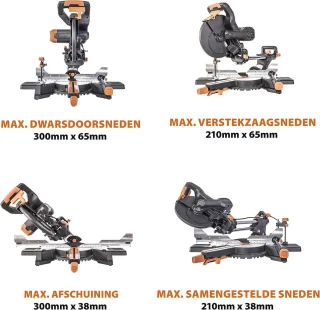 Afschuifzaag 300 mm