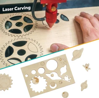 Baswood Plywood A4 3 mm - 10 stuks
