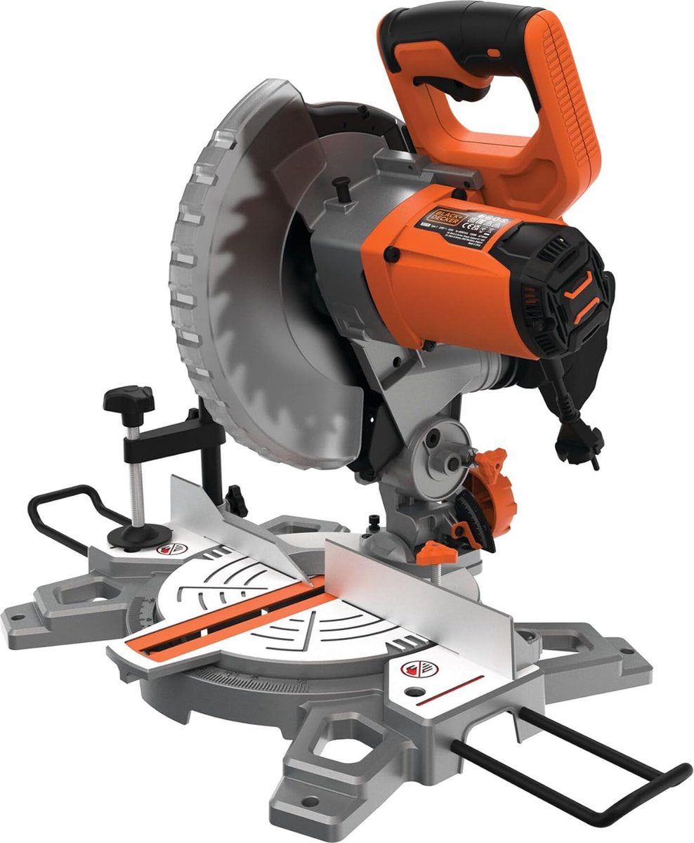 De Black+Decker BES702-QS Afkortzaag 1500W in één oogopslag