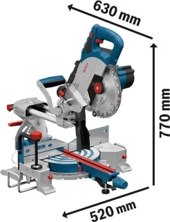 Bosch Professional GCM 18V-216 Afkortzaag Zonder Accu en Lader