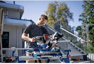 Bosch Professional GCM 18V-216 DC Accu afkortzaag zonder accu en lader
