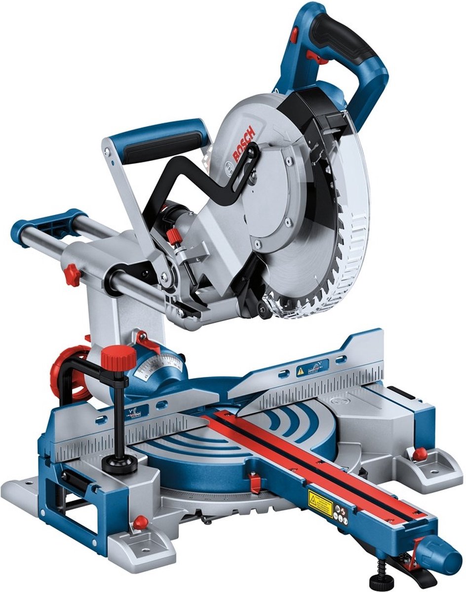 De Bosch Professional GCM 18V-254 D Basic Body 18V Accu kap- en verstekzaag 254mm in één oogopslag