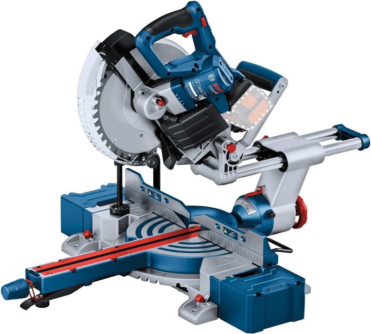 Wat vinden we goed aan de Bosch Professional GCM 18V-254 D Basic Body 18V Accu kap- en verstekzaag 254mm