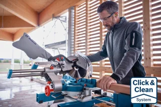 Bosch Professional GCM 18V-254 D Basic Body 18V Accu kap- en verstekzaag 254mm