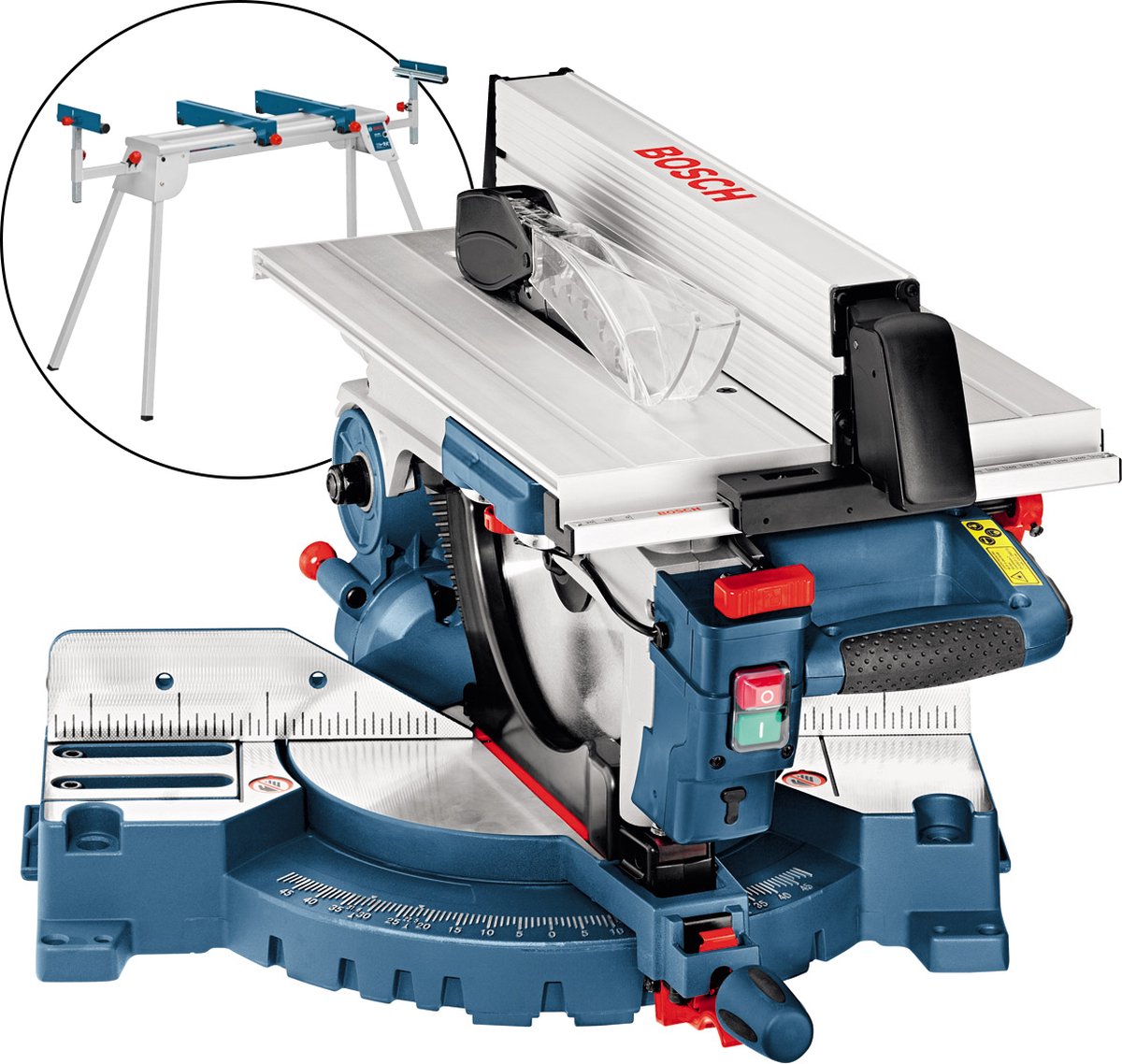 Bosch Professional GTM 12 JL Combinatiezaag met Onderstel GTA 2600