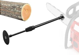 Brandhout meter zaaghulpstuk 40-66 cm zwart