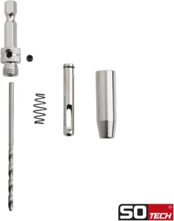 Centrisch boorbitset 2.7 mm - HSS4241 - hexagonale shank - ShopVlot