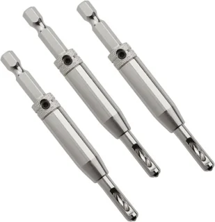 Centrisch boorbitset 2.7 mm - HSS4241 - hexagonale shank - ShopVlot