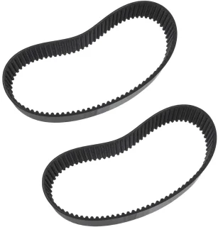 Dailygoods aandrijfriem 2 stuks compatibel met Delta type 1/2 264 mm 88 tanden