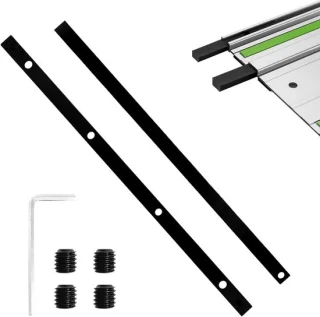 Dailygoods geleiderailverbinder set 29,2 / 31,9 cm