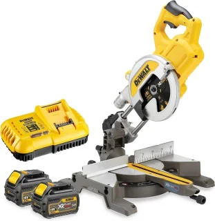 DeWALT DCS777T2 Accu Afkort-/Verstekzaag 216mm 54V XR Flexvolt