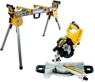 DeWalt DWS774SET Afkortzaag met DE7033 Onderstel