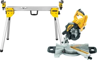 DeWalt DWS774SET Afkortzaag met DE7033 Onderstel