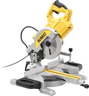 DeWALT DWS777SET Afkort- en Verstekzaag 216mm 1800W met DE7033 Onderstel