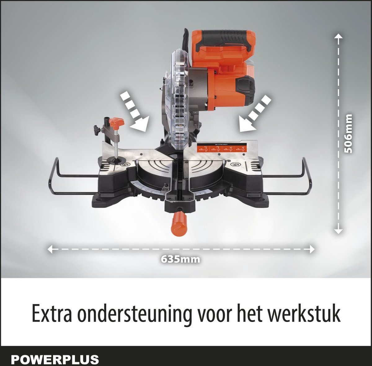 Wat vinden we goed aan de Dual Power POWDP2560 20V verstekzaag 210mm telescopisch