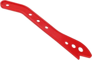 Duwstok houtbewerking, 42 cm, rood