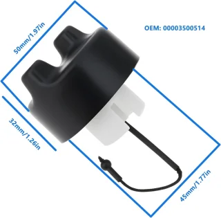 ECSiNG brandstoftankdop 00003500514 voor Stihl TS410, TS420, TS700 en TS800