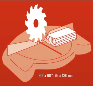 Einhell TC-MS 2513 L Elektrische Afkort-Verstekzaag